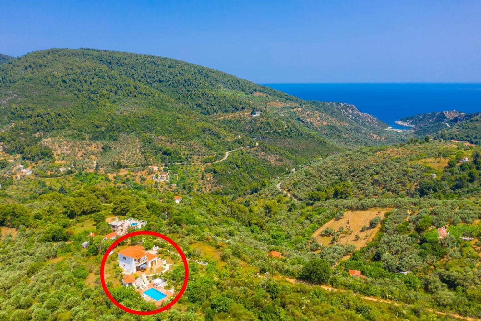 Villa Glafki Panormos  Exterior photo